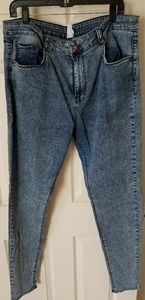 Asos Curve stonewash jeans